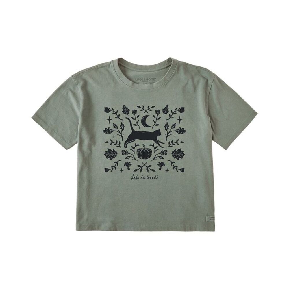 Life Is Good® Womens  Long Sleeve Boxy Crusher T-Shirt